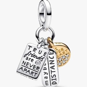 Charm Pendente Messaggi di Amicizia