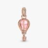 Charm Pendente Mongolfiera Rosa