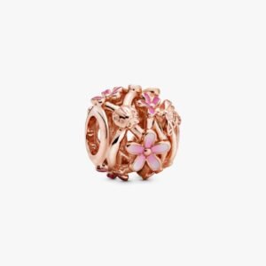 Charm Openwork Margherita Rosa