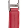 Portachiavi in pelle Porsche Design, rosso