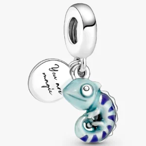 Charm Pendente Camaleonte Che Cambia Colore
