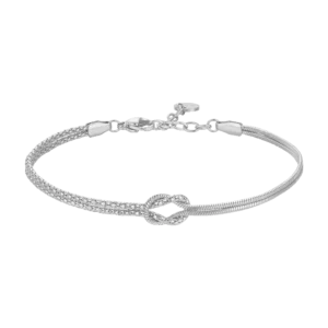 BRACCIALE UOMO IN ACCIAIO CON NODO