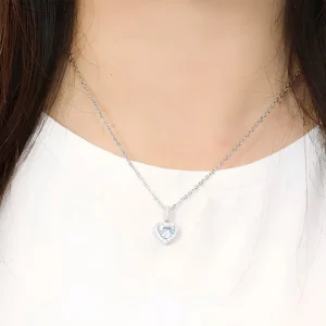 Collana Rodio Cuore dell'Oceano Bianco