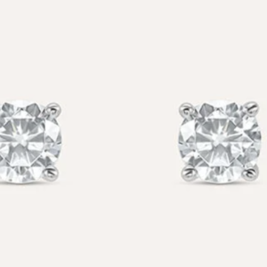 Orecchini Lobo Punto Luce Silver Elegance Argento Rodiato Cubic Zirconia