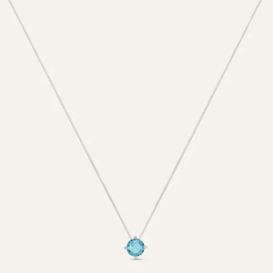 Collana Punto Luce Silver Rainbow Argento Rodiato Cubic Zirconia