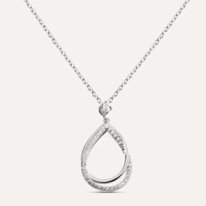 Collana Silver Shine Argento Rodiato Cubic Zirconia