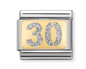Link Composable Classic Numero 30 Glitterato