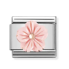 Link composable classic Fiore Pasta Corallo Rosa