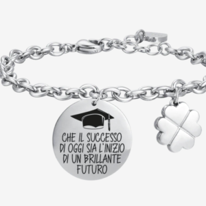 BRACCIALE DONNA IN ACCIAIO CHE IL SUCCESSO DI OGGI SIA L'INIZIO DI UN BRILLANTE