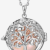 COLLANA CHIAMA ANGELI CON ALBERO DELLA VITA ACCIAIO