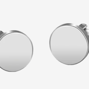 GEMELLI UOMO IN ACCIAIO CERCHIO