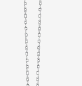 COLLANA DONNA IN ACCIAIO CON ELEMENTO CON ZIRCONI VERDI E BIANCHI