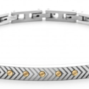 bracciale Con Targa uomo Oro 750 (18kt) gioiello