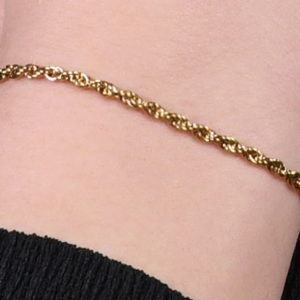 BRACCIALE DONNA IN ACCIAIO IP GOLD
