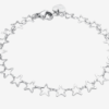 BRACCIALE DONNA IN ACCIAIO CON STELLE