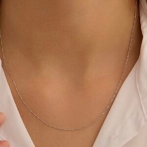 Catenina Poème Oro Bianco