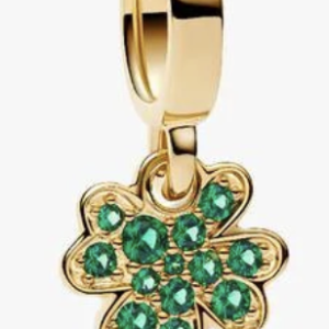 Pendente Quadrifoglio verde piccolo