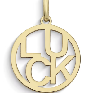 Ciondolo incisione Luck