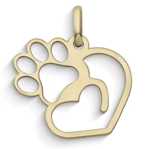 Ciondolo in Oro giallo 375 con zampa