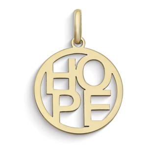 Ciondolo incisione Hope