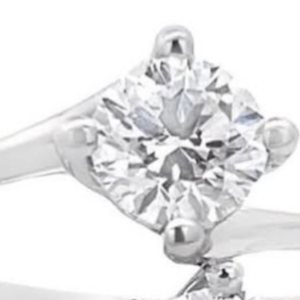 Anello oro bianco e diamanti