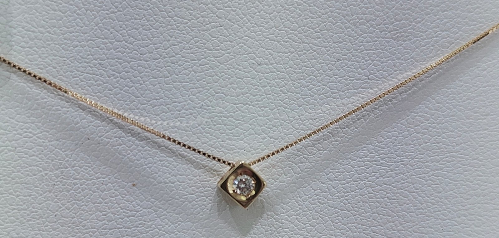 Collana Promesse Donna in Oro giallo Diamante