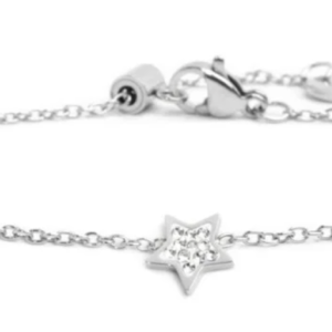 Bracciale stella con cristalli