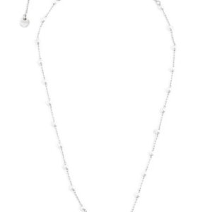 Collana catena con perle