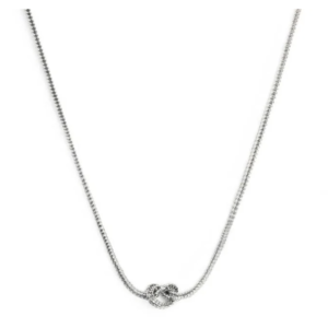 Collana con nodo catena knoted