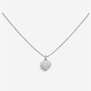 Collana Promesse Donna in Oro bianco Diamante