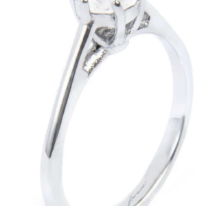 Anello solitario zircone 5,25mm