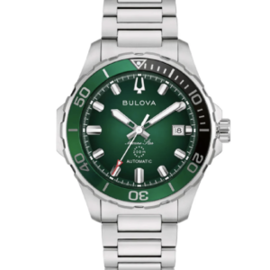 Orologio automatico Bulova Marine Star quadrante verde e nero