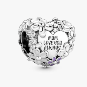 Charm Cuore Floreale