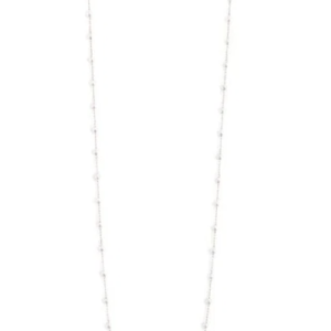 Collana catena con perle